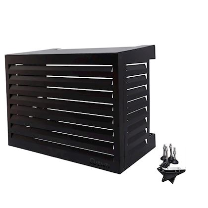 Qventi omkasting Zwart - L - 1300x1150x650mm